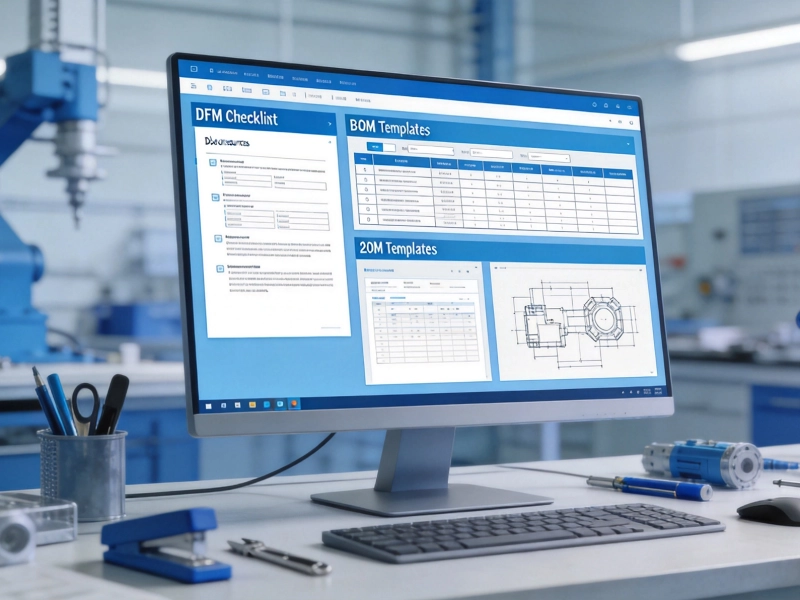 Downloadable Resources: DFM Checklists and BOM Templates
